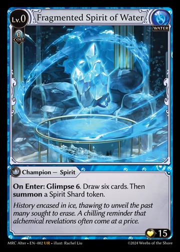 Fragmented Spirit of Water